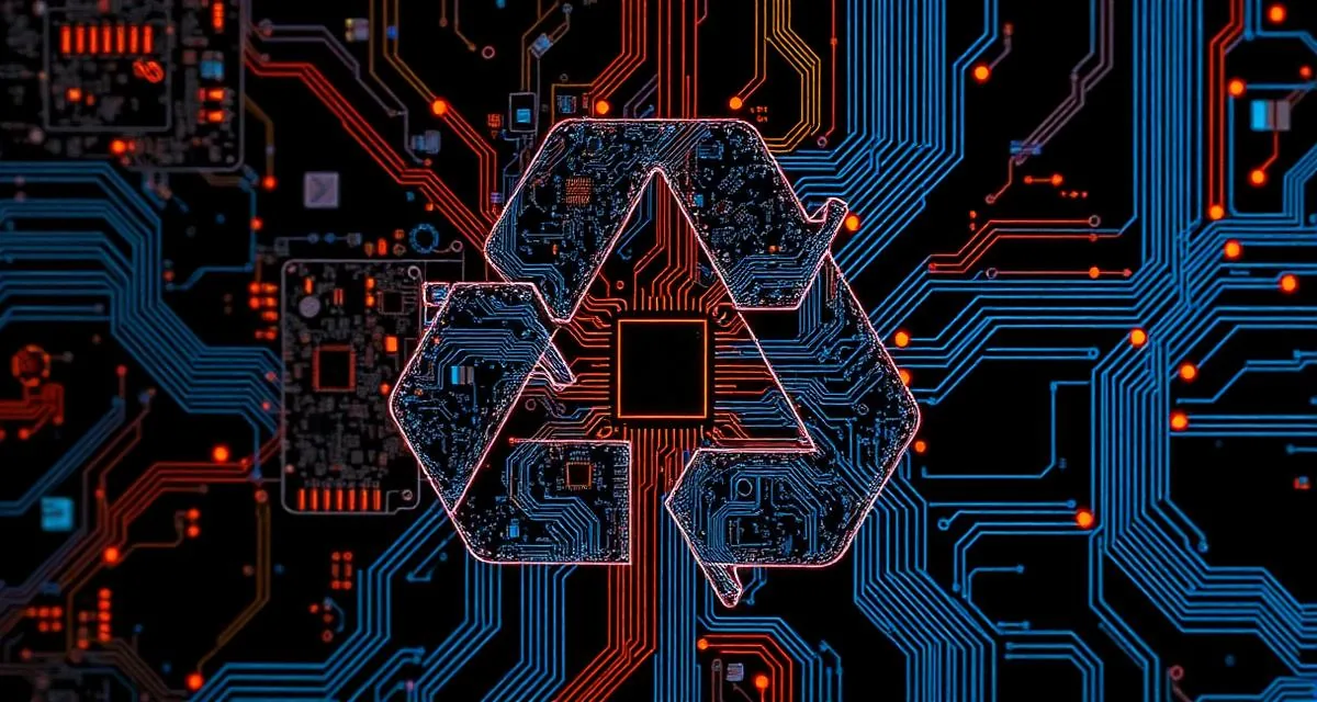 DPPs for Electronics & E-Waste — SmartLinks guide hero illustration