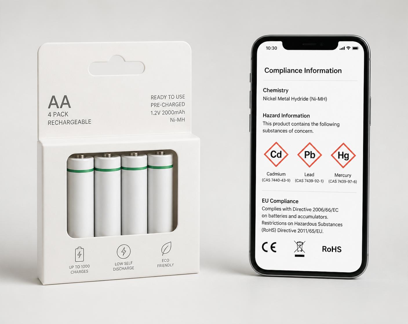 SmartLinks connected battery labelling and passport experiences
