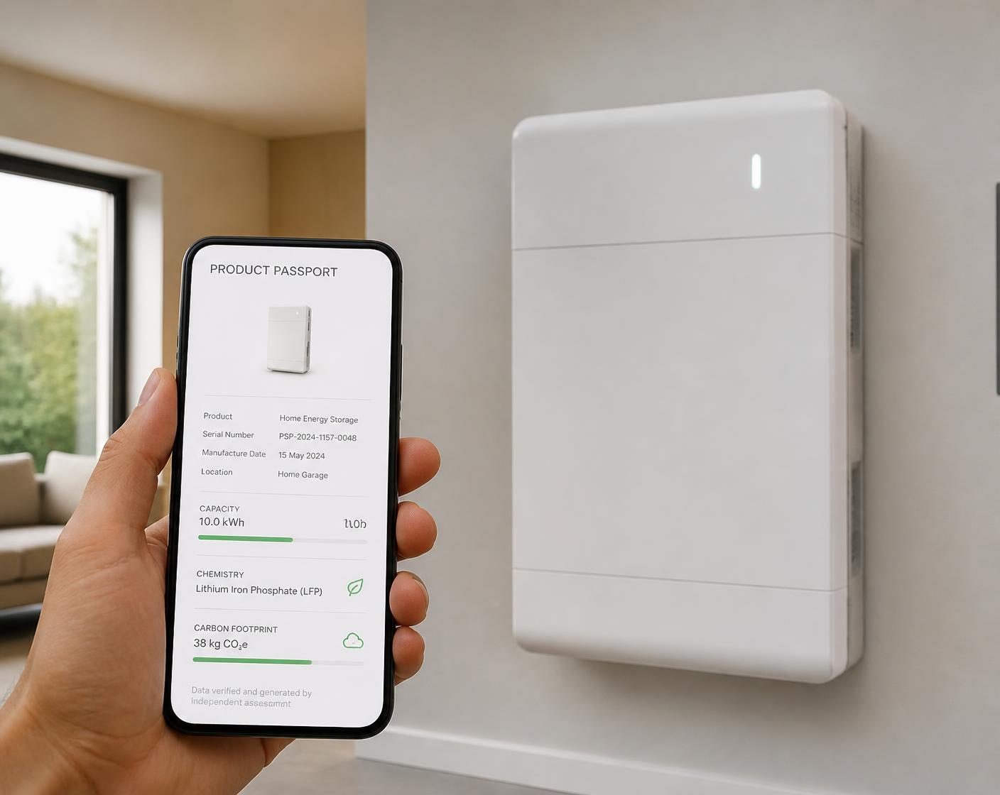 SmartLinks connected battery labelling and passport experiences