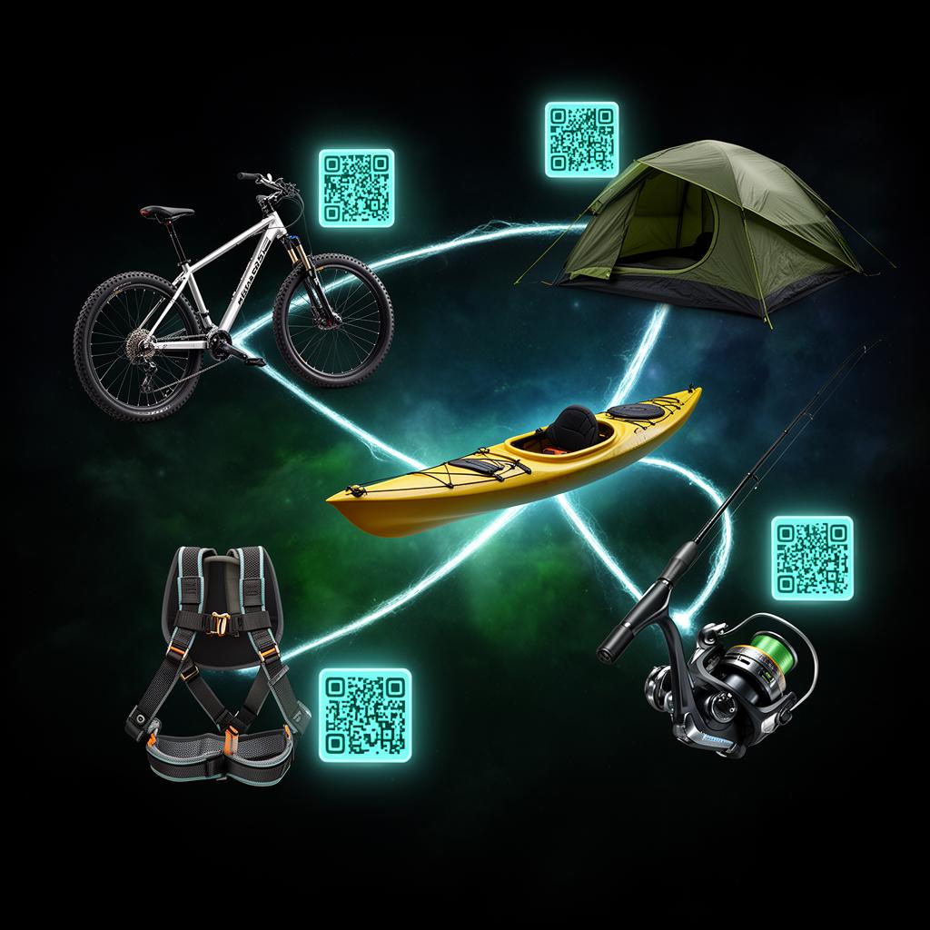 Every Adventure. Every Product. Connected. — SmartLinks connected product illustration