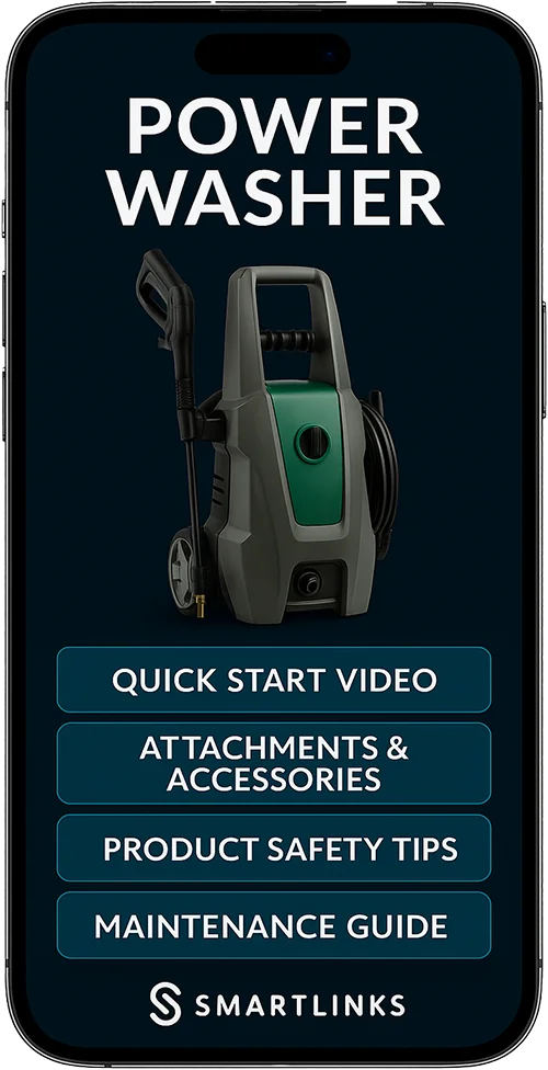 Connected power tool with SmartLinks digital product passport — example 3
