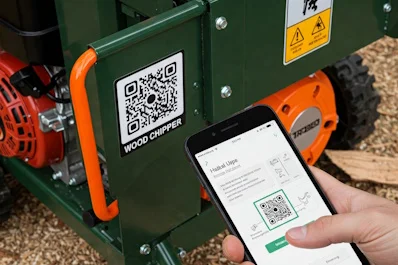 The Asset Tag Re-imagined — SmartLinks connected product illustration
